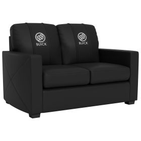 Silver Loveseat with Buick Logo