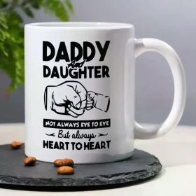 1pc, 3A Grade,"Dad and Daughter",The perfect gift from dad to daughter, Mother's Day, birthday, New Year's gift