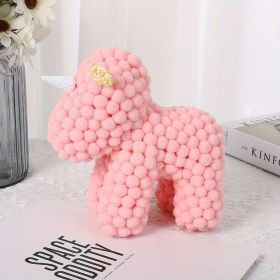 Handmade Hair Bulb Uicorn Mothers Day Mom Gifts For Girlfriend Mom Birthday Gifts For Women Gifts For Her Gifts For Mom (Color: Pink)