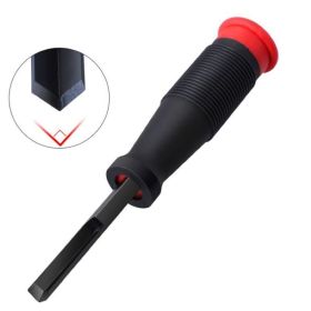 Woodworking Right Angle Chisel Notch Slotting Chisel (Color: Red & Black, Type: Hand Tools)