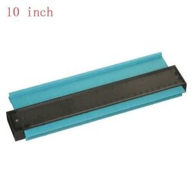Radial Ruler Contour Gauge Taker Profile Gauge (Color: Green 25cm opp)
